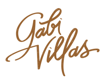 Logo Fotografa de Gestante, Newborn e Família - Gabi Villas 