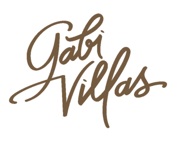 Logo Fotografa de Gestante, Newborn e Família - Gabi Villas 