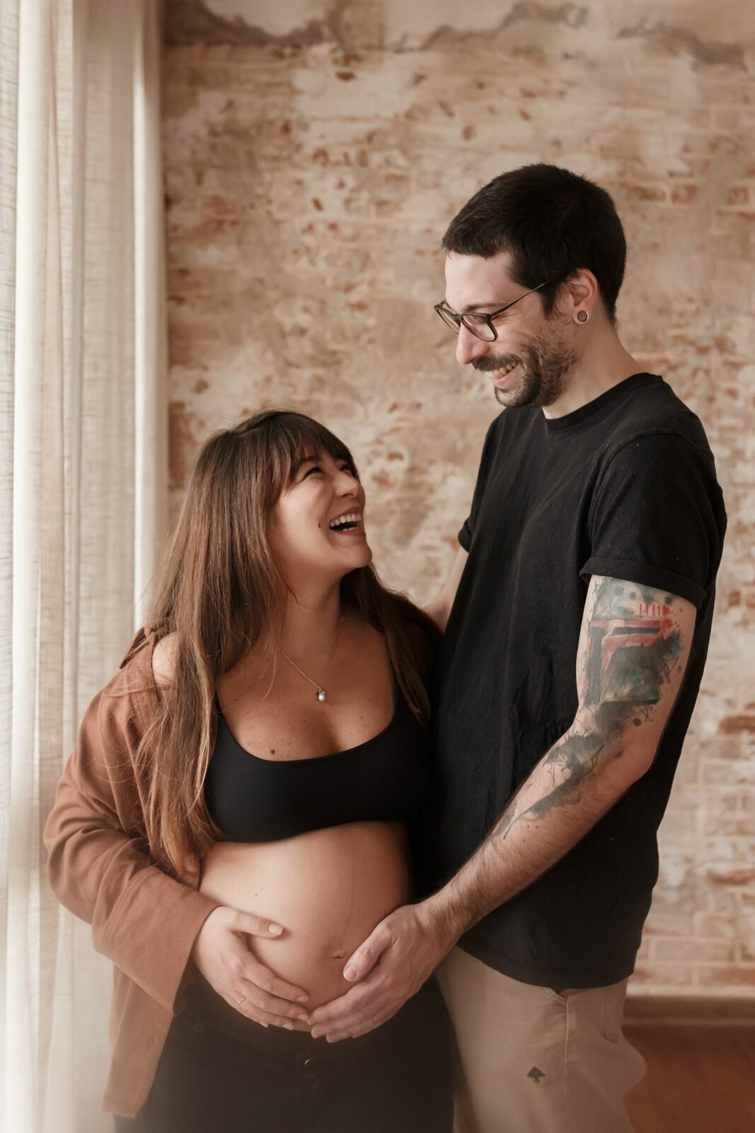 Foto Grávidos Juliana e Vinicius na espera de Nalu - Imagem 1