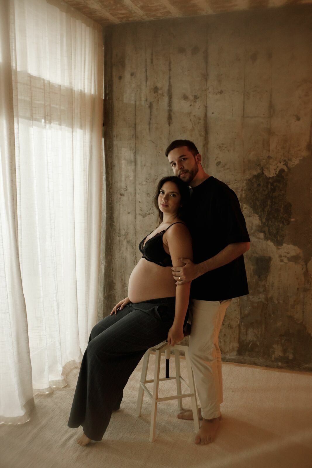 Foto Grávidos Bianca e João Guilherme na espera de Pilar  - Imagem 1