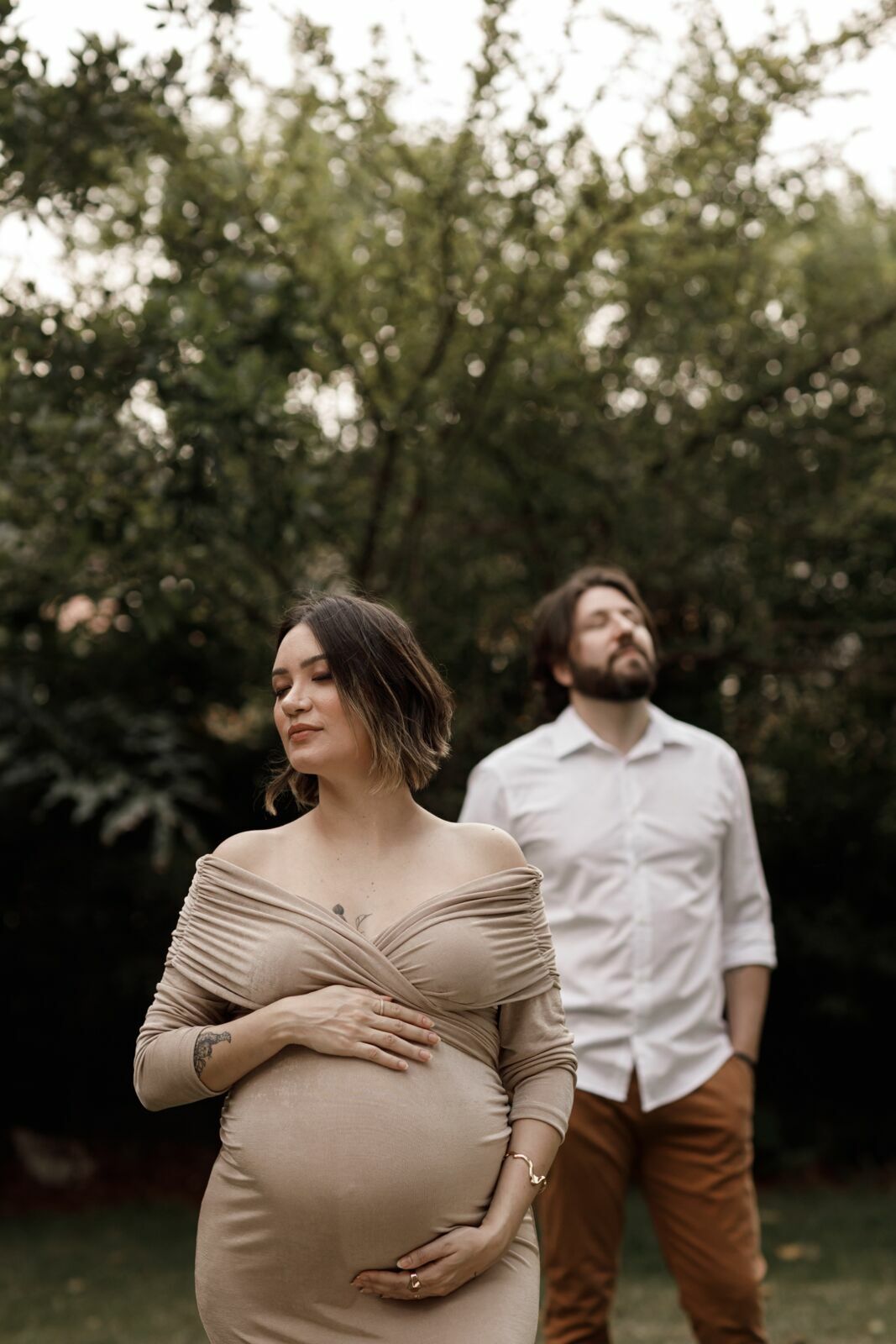 Foto Grávidos Priscila, Eder e Pudim na espera de Estela - Imagem 0